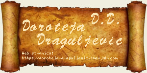 Doroteja Draguljević vizit kartica